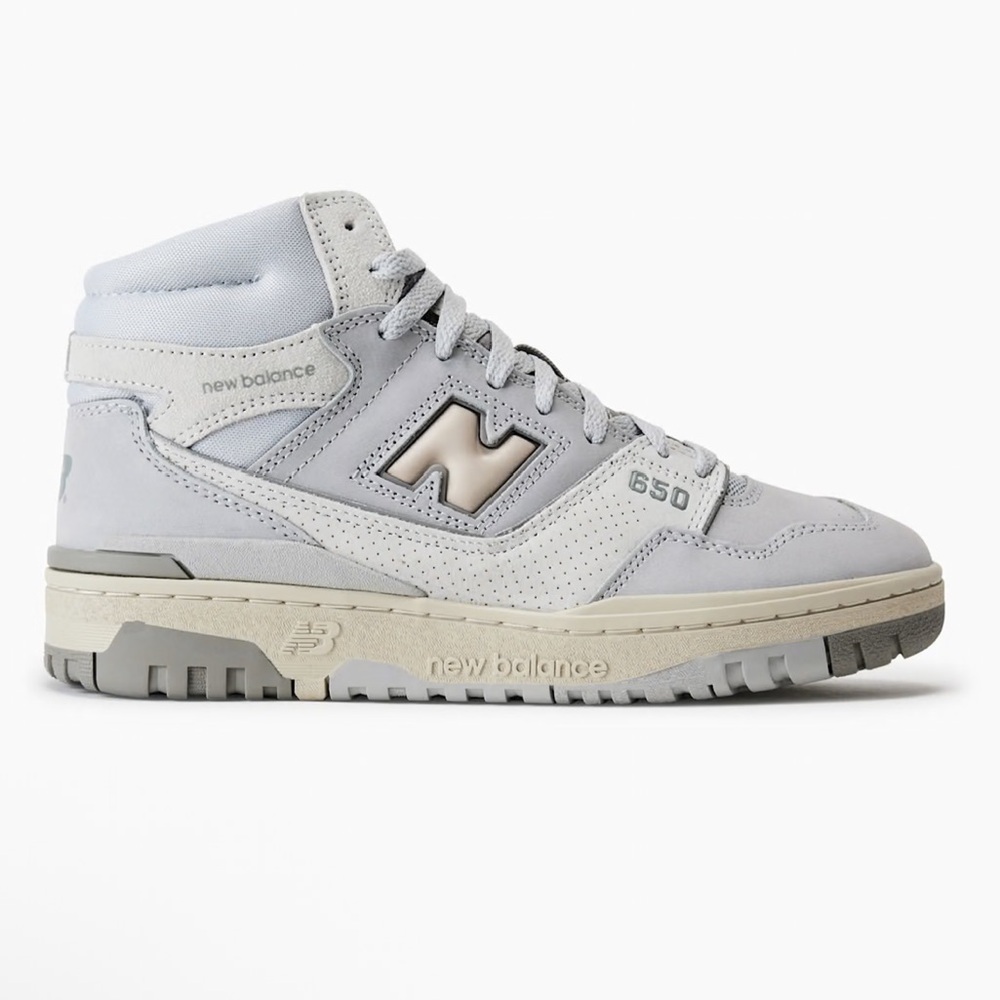 New Balance 650 High-top lace-up unisex sneakers best fits women’s 10 / mens 8.5